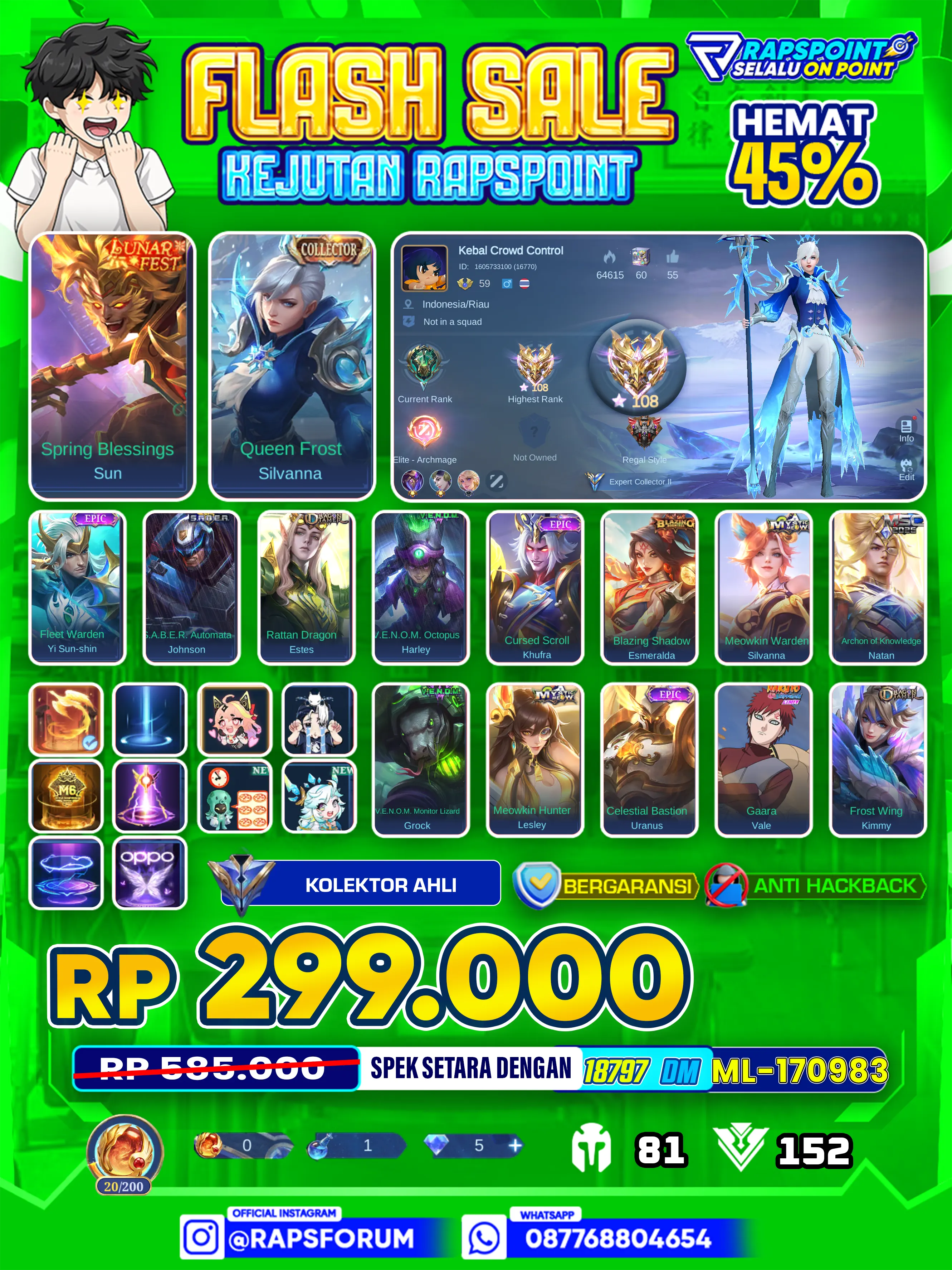 SILVANNA COLLECTOR