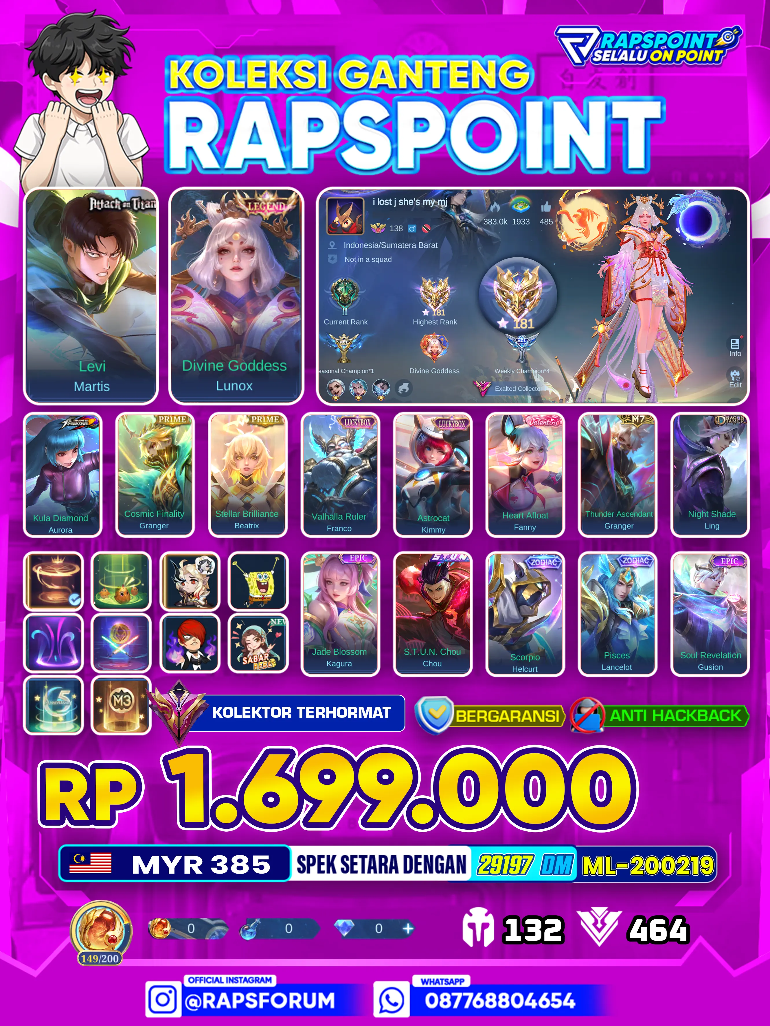LUNOX LEGEND