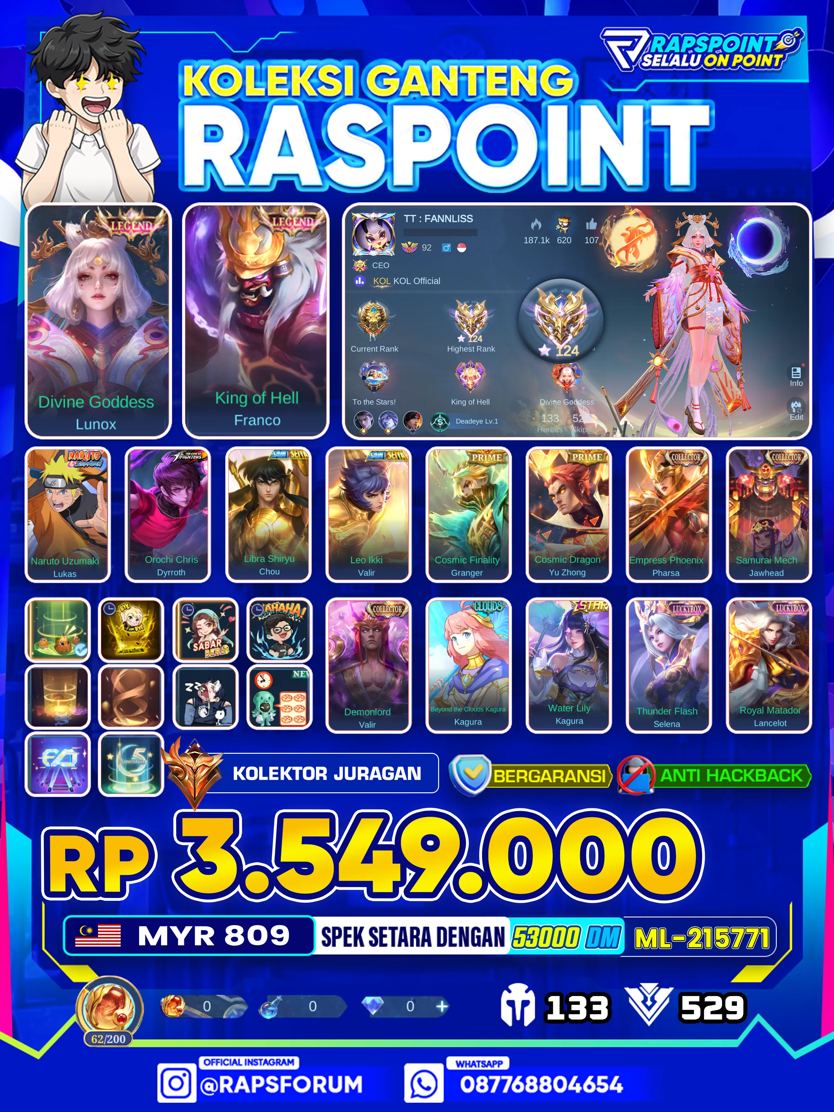 LUNOX LEGEND