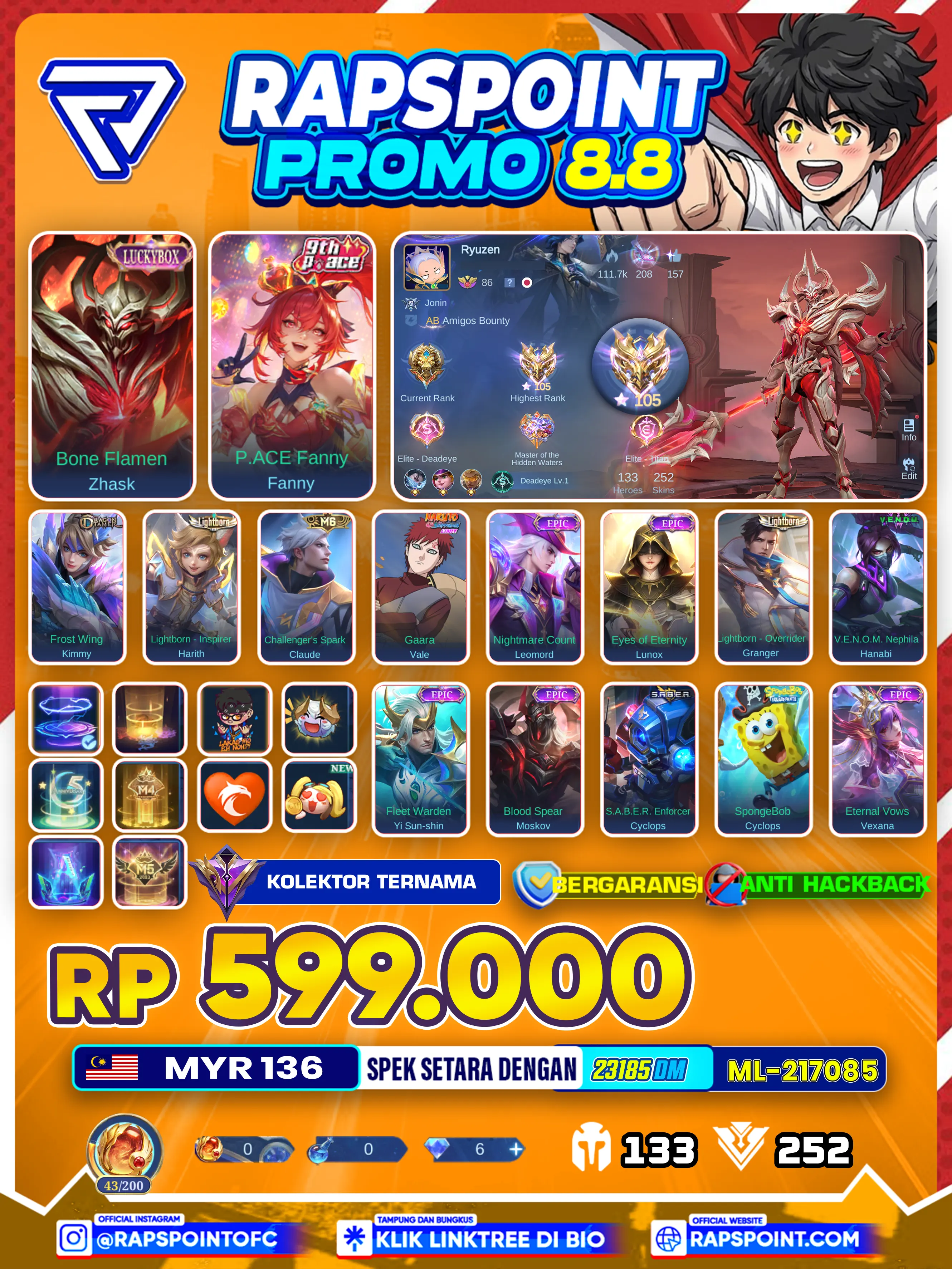 ZHASK EPIC LIMIT