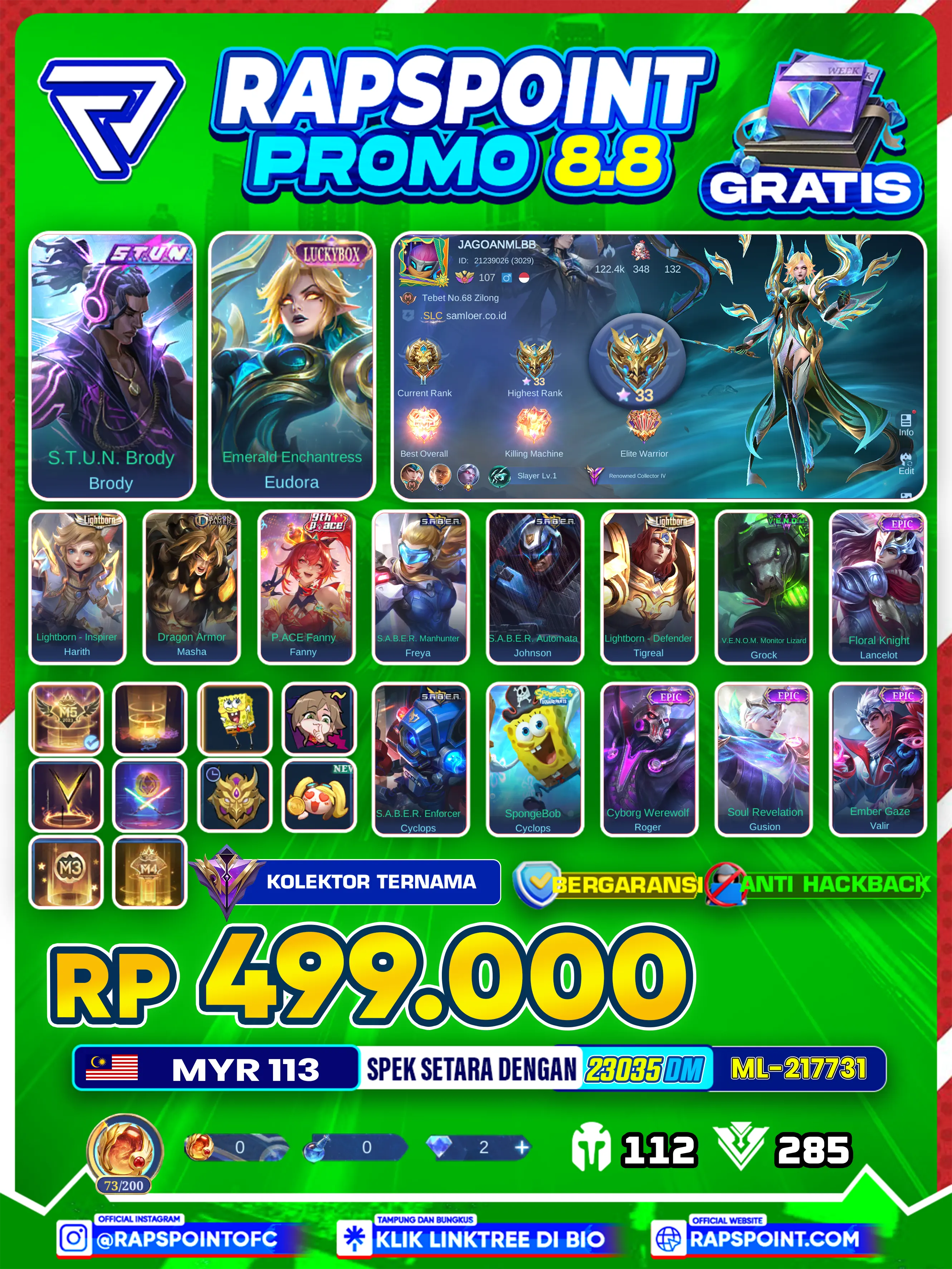 EUDORA EPIC LIMIT