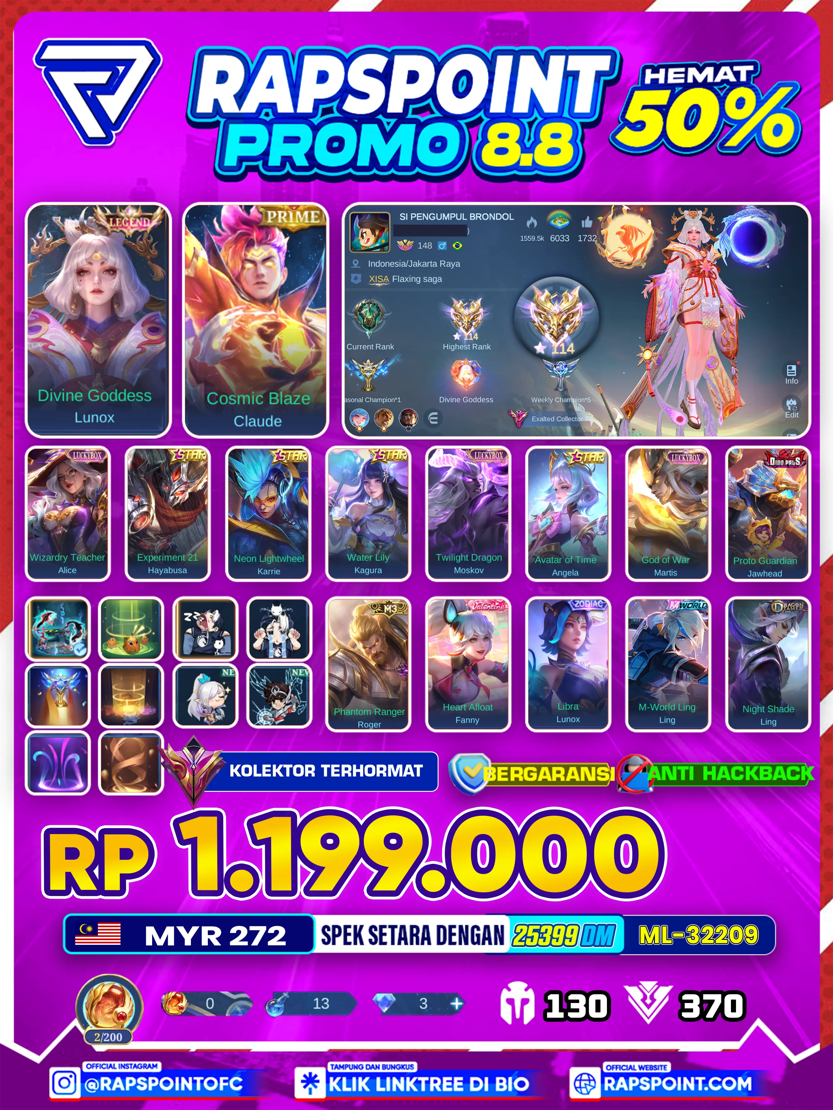 LUNOX LEGEND
